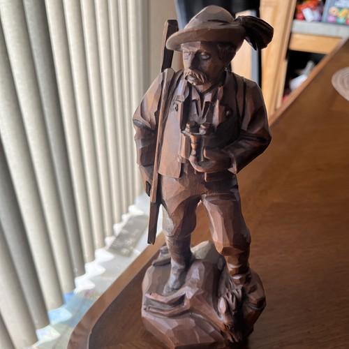 Vintage german carved - german, wood
