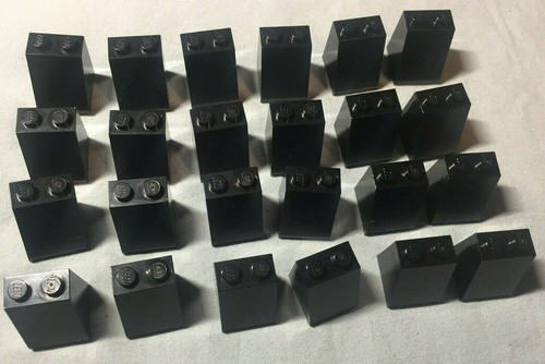 Lego lot black 2 x - black,