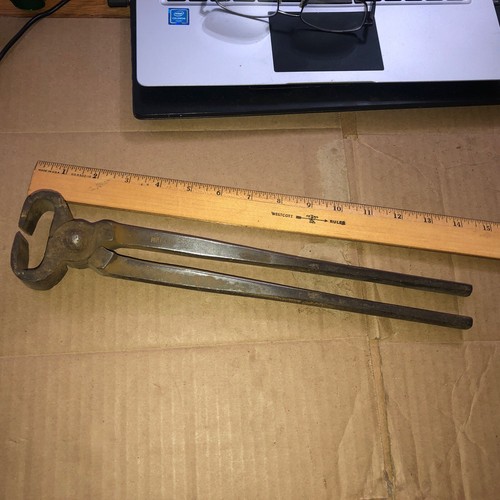 Vintage farrier nippers - 14",