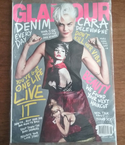 Glamour magazine august - glamour,