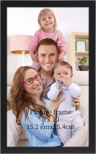 6x10 picture frame black by - frame,