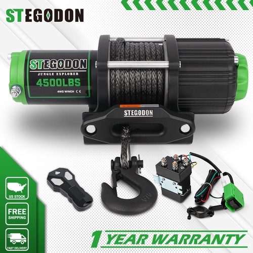 Stegodon electric winch 4500lb - stegodon,