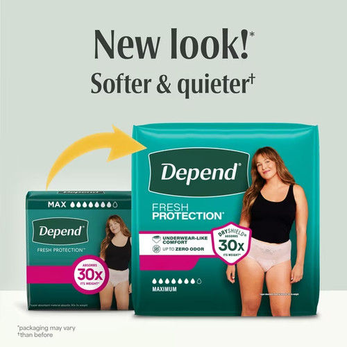 Depend fresh protection - depend,