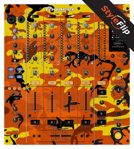 Pioneer djm 800 orange camo - pioneer,