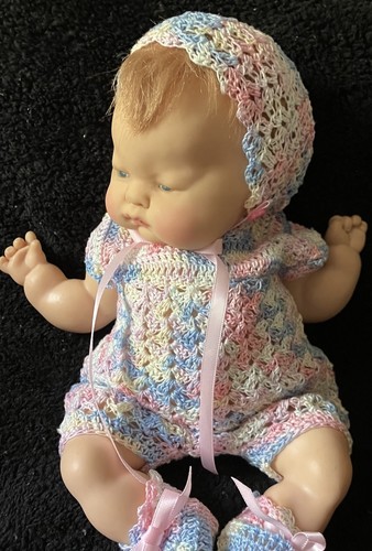 Crocheted romper set for - crocheted,