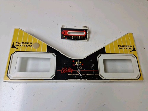 Bally pinball machine apron - em,