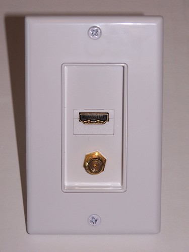 Hdmi coax wall - coax,
