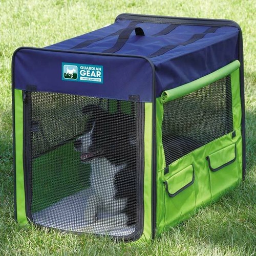 Collapsible dog crate - collapsible, portable