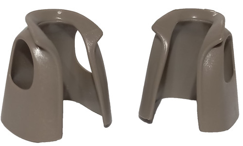 Playmobil grey vests - playmobil, x2