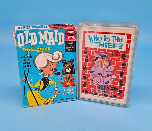 1959 old maid card - 1959, game
