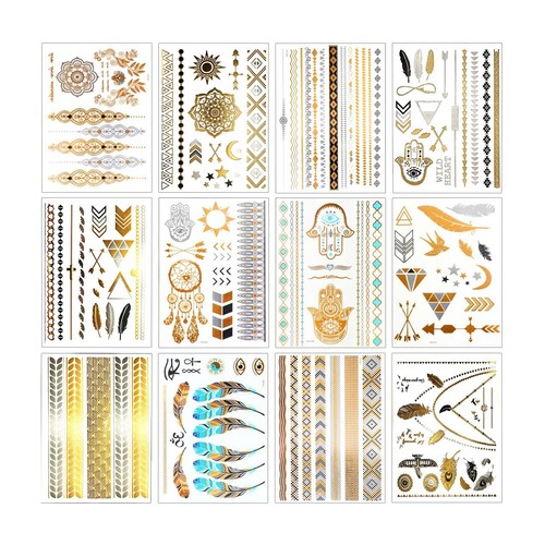 Metallic gold henna - gold,