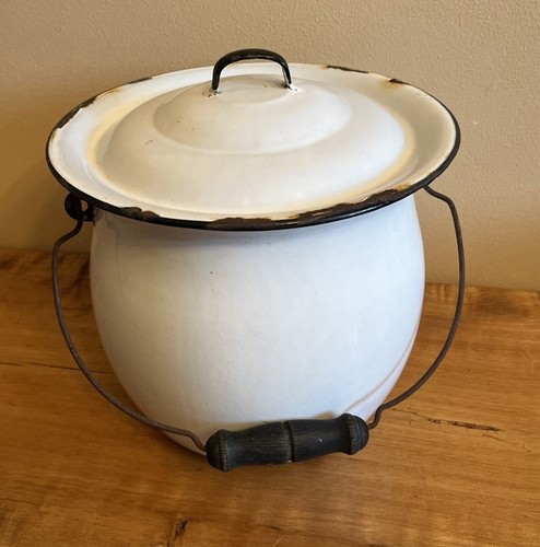 Vintage large enamelware - vintage,