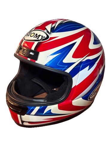 Vintage suomy gunwind helmet - gunwind,
