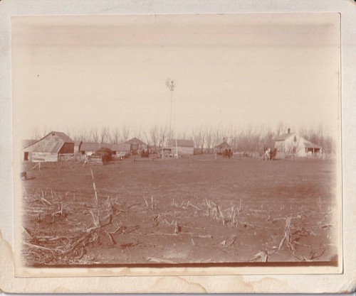 Antique photo cardboard - photo, on