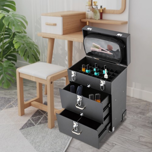 Rolling makeup train - makeup, case