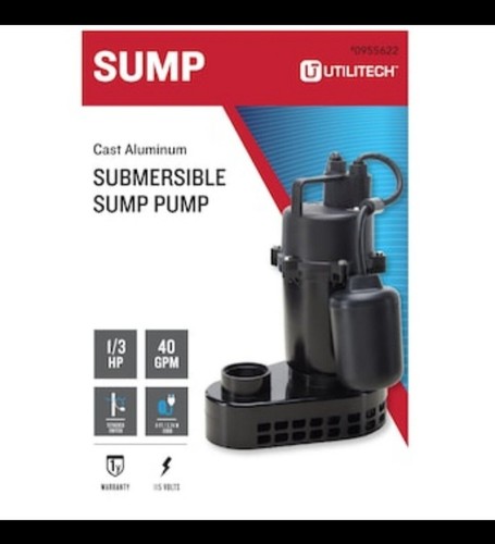Sump pump - sump,