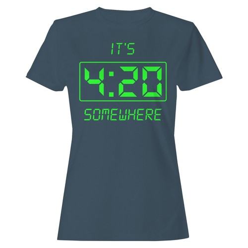 Digital clock art women - digital, women's