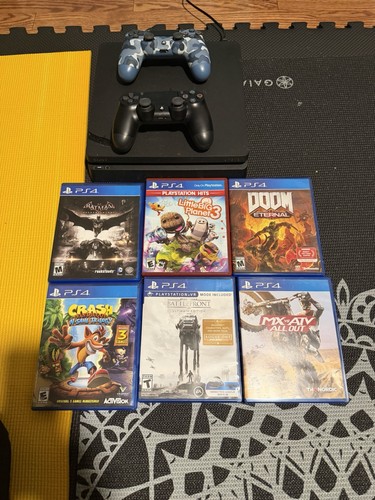 Sony ps4 slim - black, hdmi