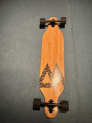Bamboo carbon fiber longboard - bamboo,