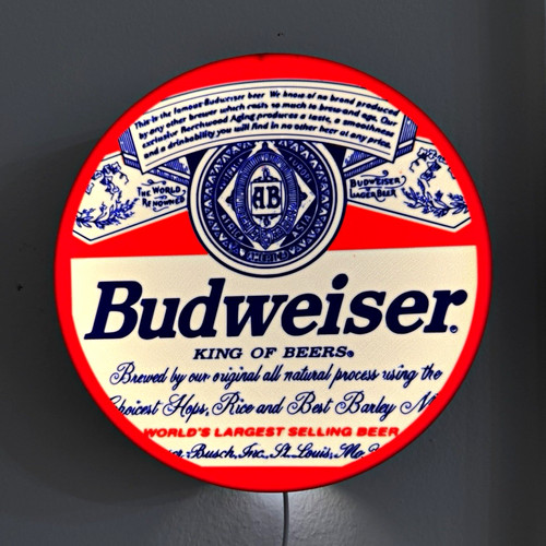 Budweiser king beers round - budweiser,