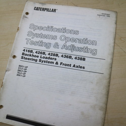 Cat caterpillar 416b - 416b, 426b