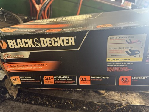 Black decker hedgehog - hedgehog, 24"