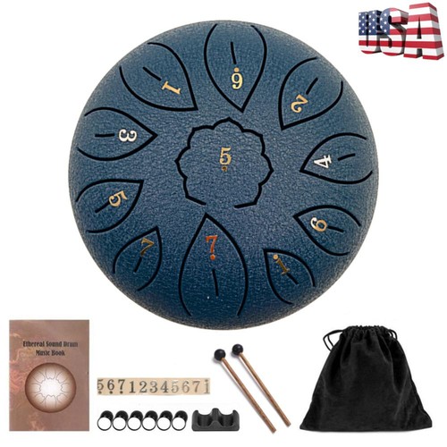 Steel tongue drum - drum, note