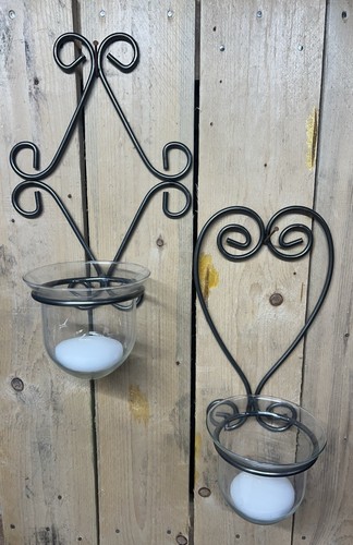 Two decorative metal wall - decorative,