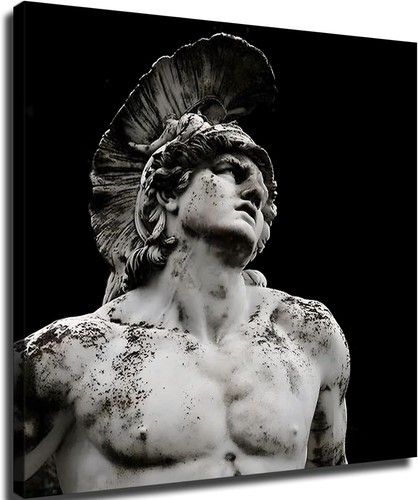 Greek sculpture achilles - sculpture,