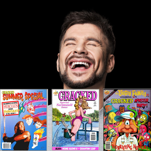 Cracked magazine huge bundle - cracked,