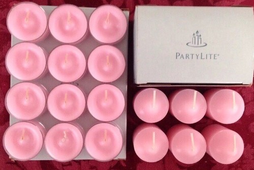 Partylite strawberry rhubarb - strawberry,