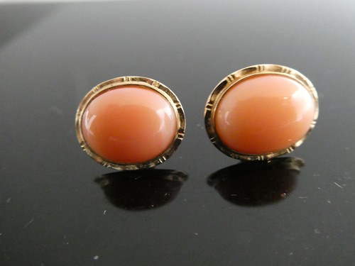 14k yellow gold oval - gold,