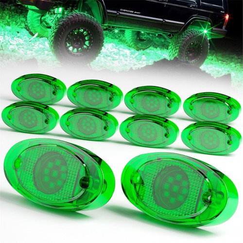 Pods green rock lights - rock,