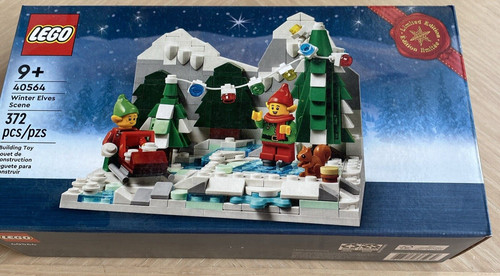 Lego winter elves scene set - winter,