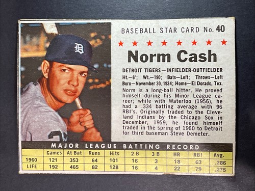 1961 post norm cash - post,