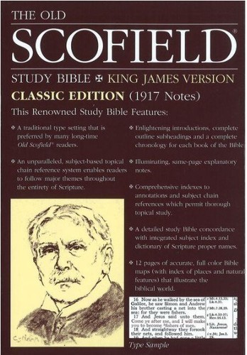 The old scofield study bible - scofield,