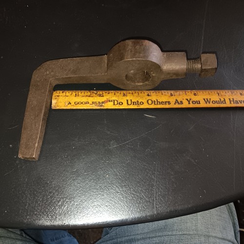 Lathe dog bent - leg, steel
