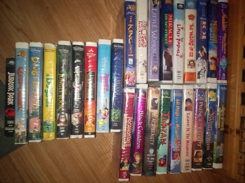 Disney vhs tapes - vhs,