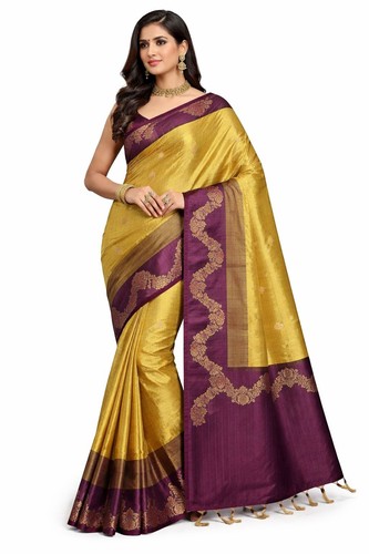 Mustard gold kattan - kattan, silk