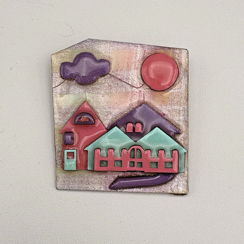 Vintage house pins - vintage, lucinda
