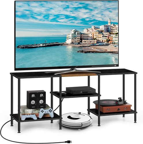 Modern media console table - modern,