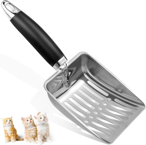 Cat litter scoop stainless - -,