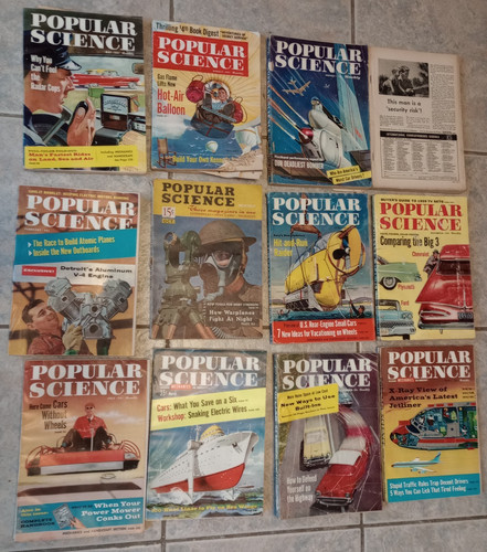 Popular mechanics magazine lot - mechanics,