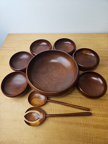 Wood salad bowls - salad,