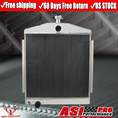 Aluminum radiator fits lincoln - aluminum,