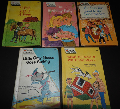 Easy reader wonder books - reader, lot