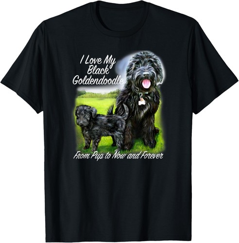 Golden doodle love black - i,