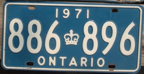 Ontario canada vintage 1971 - ,