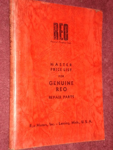 1951 prior reo truck parts - 1951,