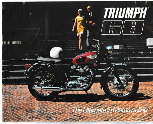 Triumph 1968 motorcycle - triumph,
